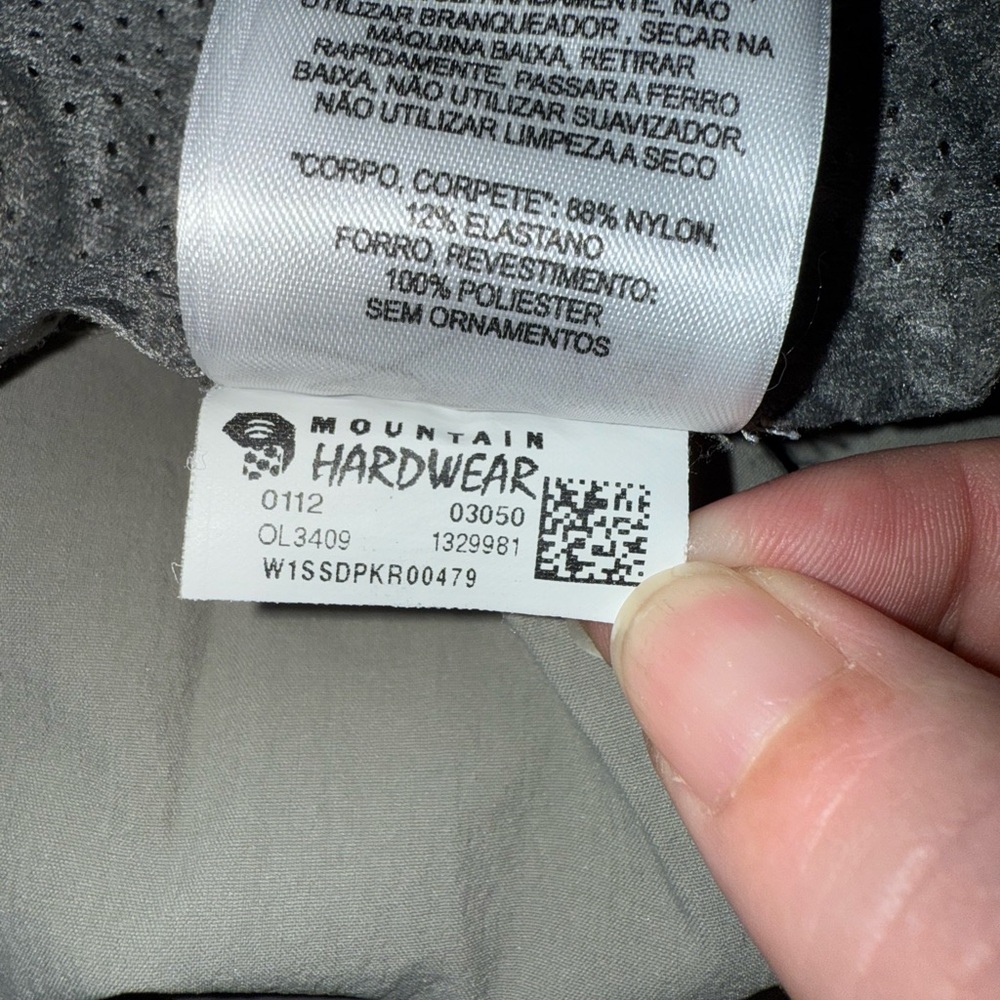 Mountain Hardwear Khaki Tan Yuma Women’s Cargo Pants Sz 6 - Picture 13 of 13